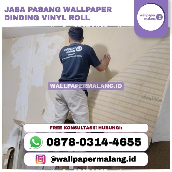 Download JASA PASANG WALLPAPER DINDING VINYL ROLL