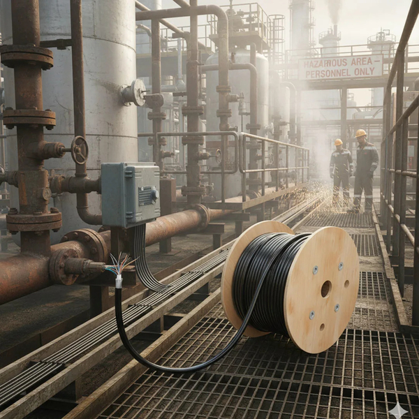 Download Industrial Armoured CAT6 Cable for Secure & High-Speed Networking