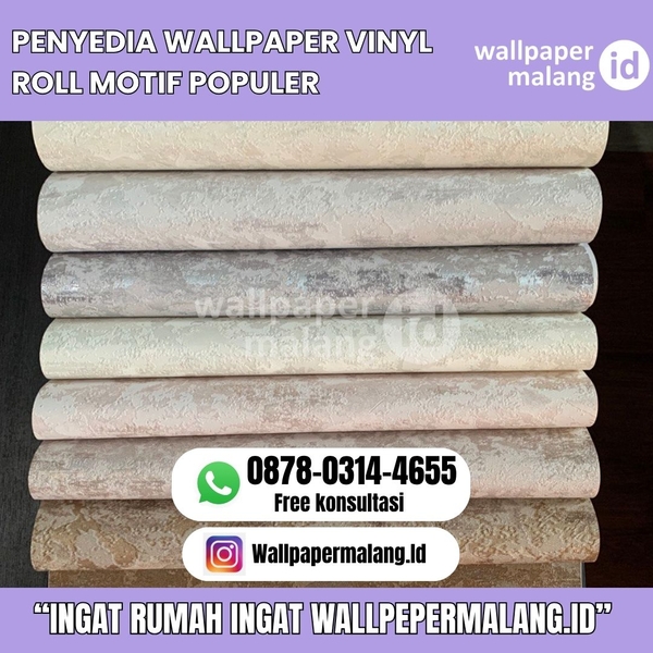 Download PENYEDIA WALLPAPER VINYL ROLL MOTIF POPULER 