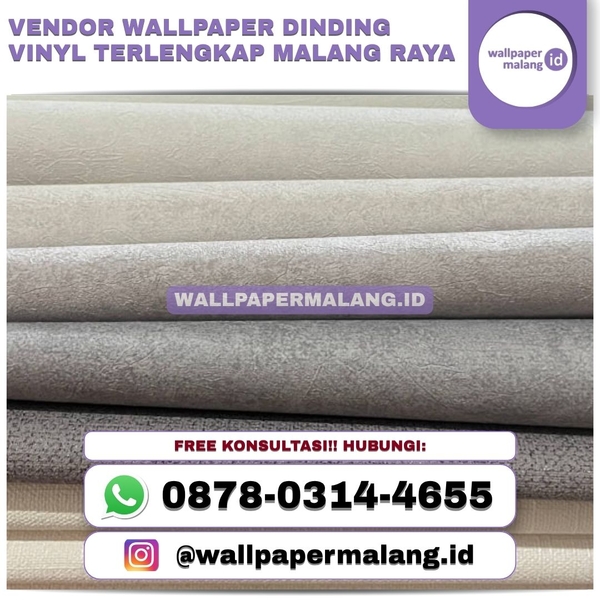 Download Vendor wallpaper dinding vinyl terlengkap malang raya
