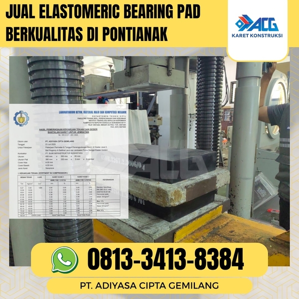 Download Jual elastomeric bearing pad berkualitas di Pontianak
