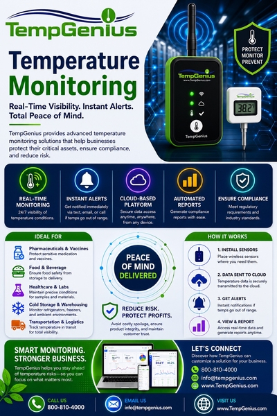 Download Temperature Monitoring Solutions for Accurate Real-Time Tracking