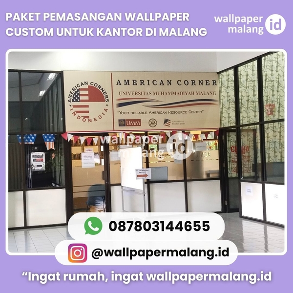 Download PAKET PEMASANGAN WALLPAPER CUSTOM UNTUK KANTOR DI MALANG 