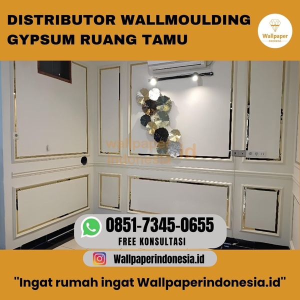 Download DISTRIBUTOR WALLMOULDING GYPSUM RUANG TAMU 
