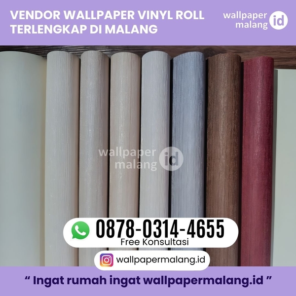 Download VENDOR WALLPAPER VINYL ROLL TERLENGKAP DI MALANG