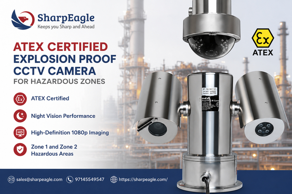 Download ATEX Certified Explosion Proof CCTV Camera for Hazardous Areas