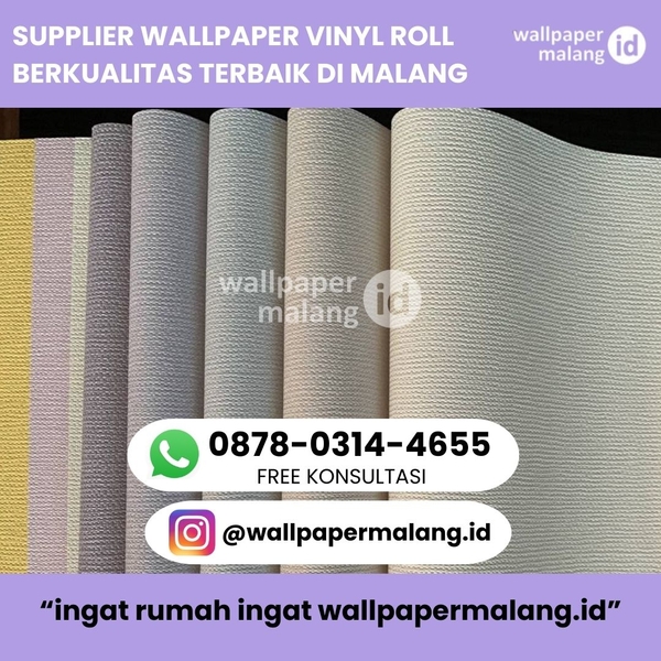 Download SUPPLIER WALLPAPER VINYL ROLL BERKUALITAS TERBAIK DI MALANG