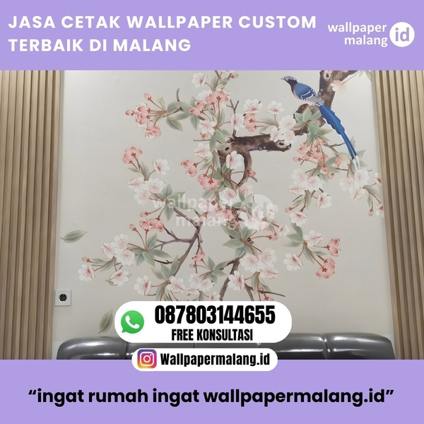 Download JASA CETAK WALLPAPER CUSTOM TERBAIK DI MALANG