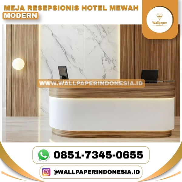 Download MEJA RESEPSIONIS HOTEL MEWAH MODERN