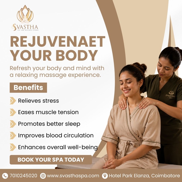 Download Rejuvenate Your Body at the Best Spa in Coimbatore