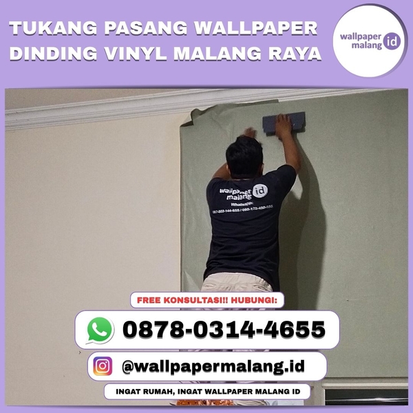 Download TUKANG PASANG WALLPAPER DINDING VINYL MALANG RAYA