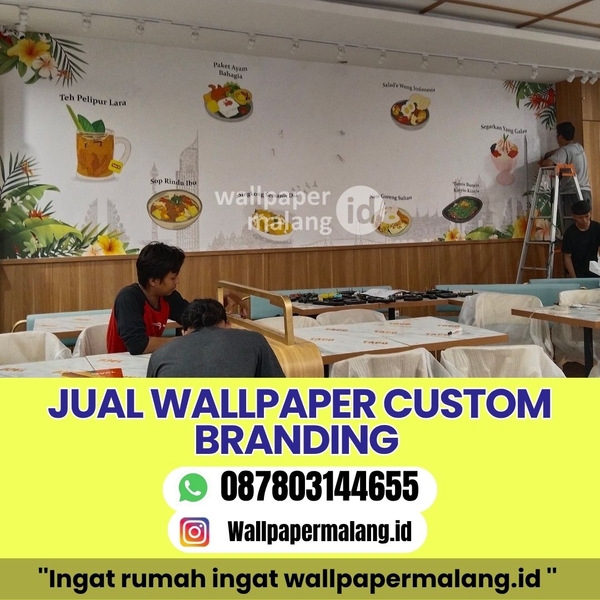 Download JUAL WALLPAPER CUSTOM BRANDING