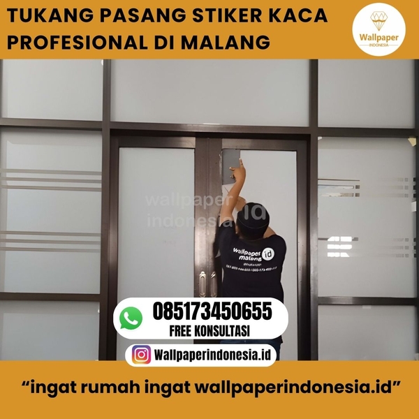 Download TUKANG PASANG STIKER KACA PROFESIONAL DI MALANG