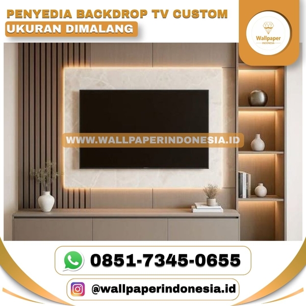 Download PENYEDIA BACKDROP TV CUSTOM UKURAN DIMALANG