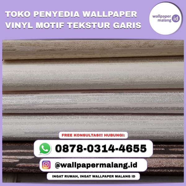 Download TOKO PENYEDIA WALLPAPER VINYL MOTIF TEKSTUR GARIS