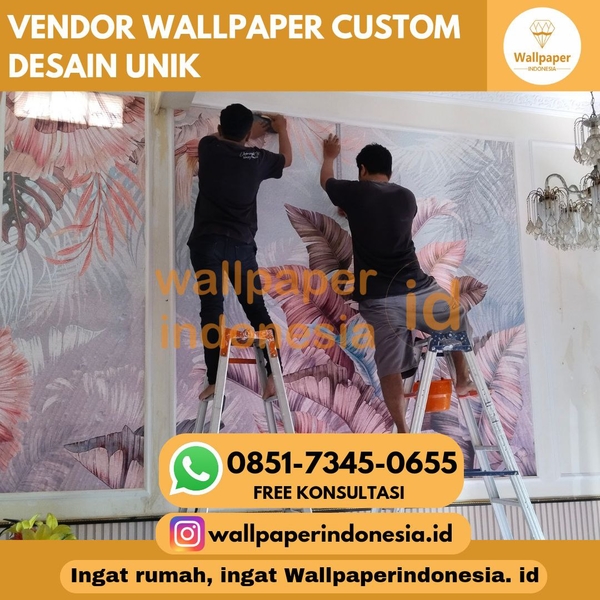 Download VENDOR WALLPAPER CUSTOM DESAIN UNIK