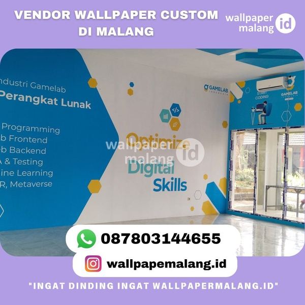 Download VENDOR WALLPAPER CUSTOM DI MALANG