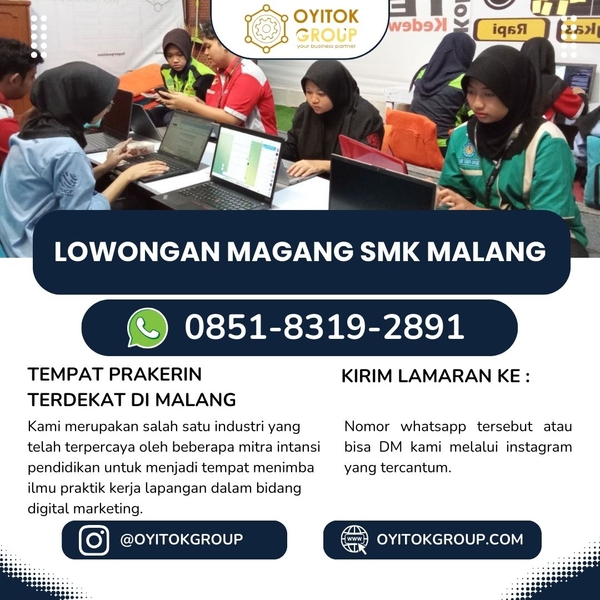 Download LOWONGAN MAGANG SMK MALANG