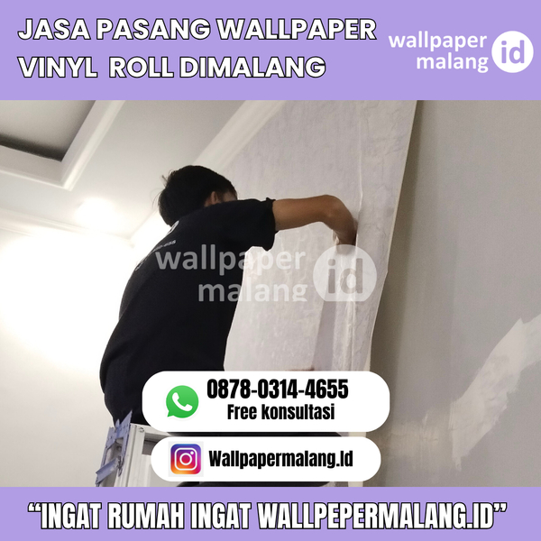 Download JASA WALLPAPER VINYL ROLL DIMALANG