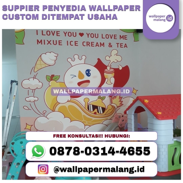 Download SUPPLIER PENYEDIA WALLPAPER CUSTOM DITEMPAT USAHA