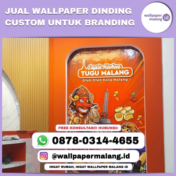 Download Jual wallpaper dinding custom untuk branding
