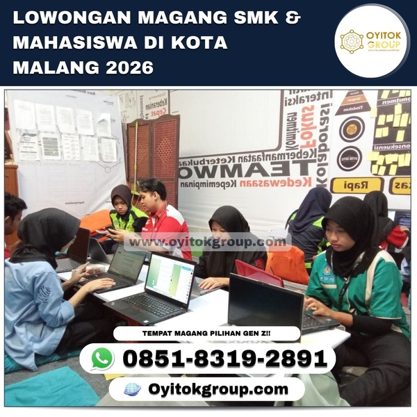 Download LOWONGAN MAGANG SMK & MAHASISWA DI KOTA MALANG 2026