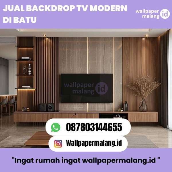 Download JUAL BACKDROP TV MODERN DI BATU  