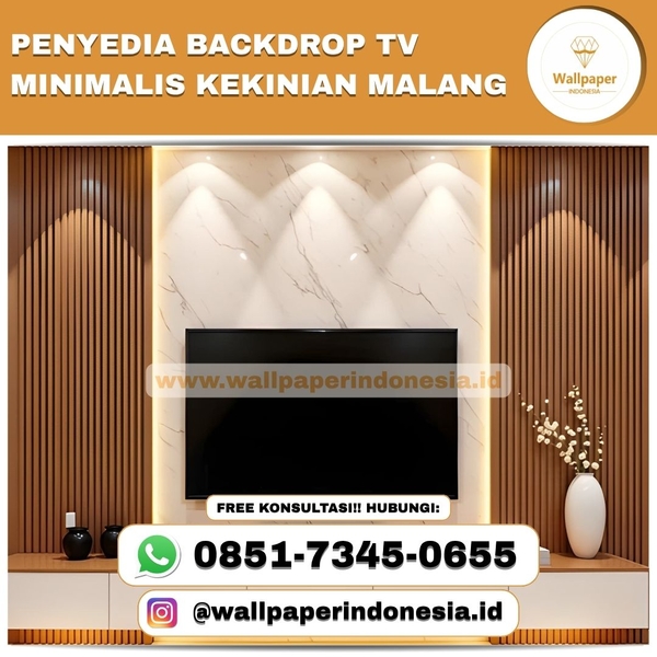 Download PENYEDIA BACKDROP TV MINIMALIS KEKINIAN MALANG