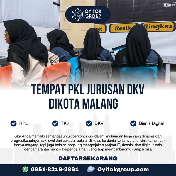 Download TEMPAT PKL JURUSAN DKV DI KOTA MALANG