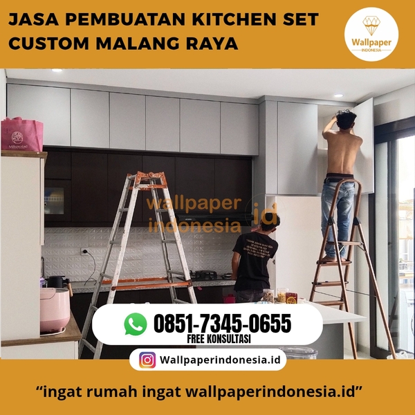 Download JASA PEMBUATAN KITCHEN SET CUSTOM MALANG RAYA