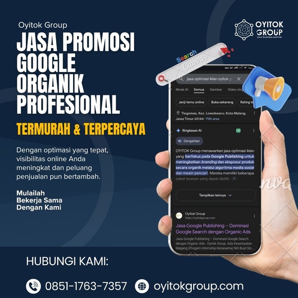 Download JASA PROMOSI GOOGLE ORGANIK PROFESIONAL