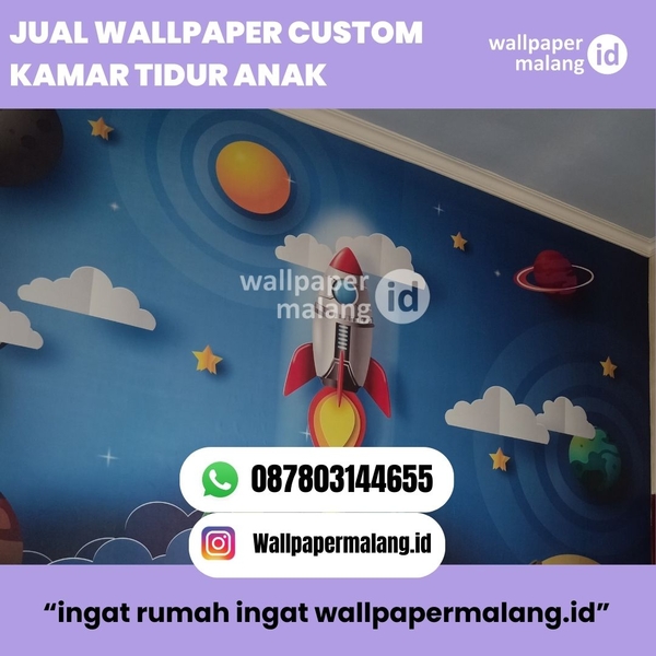 Download JUAL WALLPAPER CUSTOM KAMAR TIDUR ANAK 