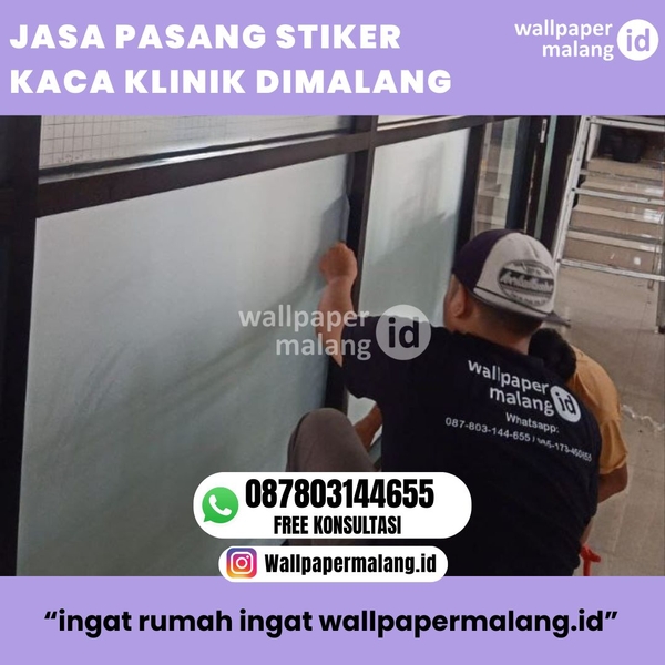 Download JASA PASANG STIKER KACA KLINIK DIMALANG