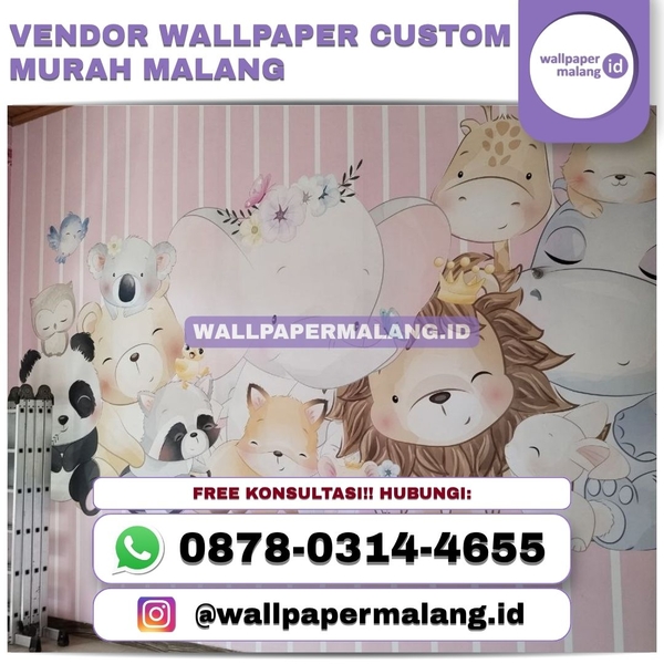 Download VENDOR WALLPAPER CUSTOM MURAH MALANG