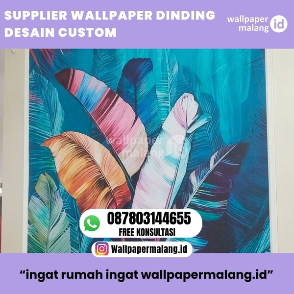 Download SUPPLIER WALLPAPER DINDING DESAIN CUSTOM  A