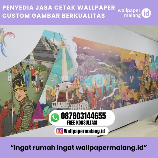 Download PENYEDIA JASA CETAK WALLPAPER CUSTOM GAMBAR BERKUALITAS