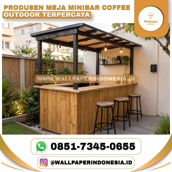 Download PRODUSEN MEJA MINIBAR COFFEE OUTDOOR TERPERCAYA