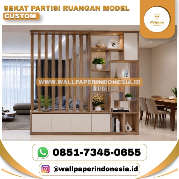 Download SEKAT PARTISI RUANGAN MODEL CUSTOM