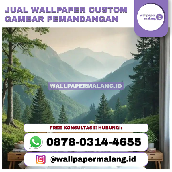 Download JUAL WALLPAPER CUSTOM GAMBAR PEMANDANGAN