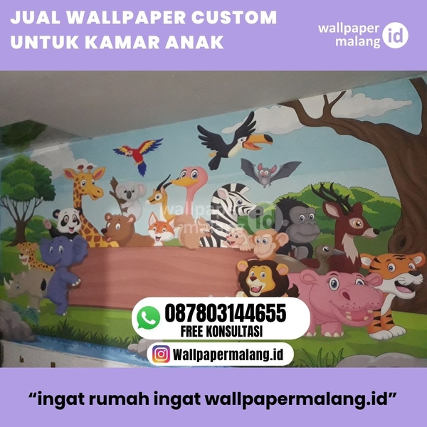 Download JUAL WALLPAPER CUSTOM UNTUK KAMAR ANAK