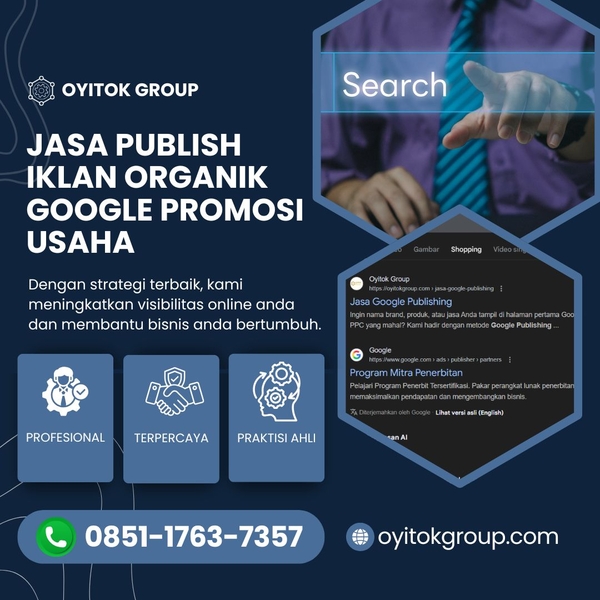 Download JASA PUBLISH IKLAN ORGANIK GOOGLE PROMOSI USAHA