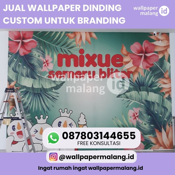 Download JUAL WALLPAPER DINDING CUSTOM UNTUK BRANDING