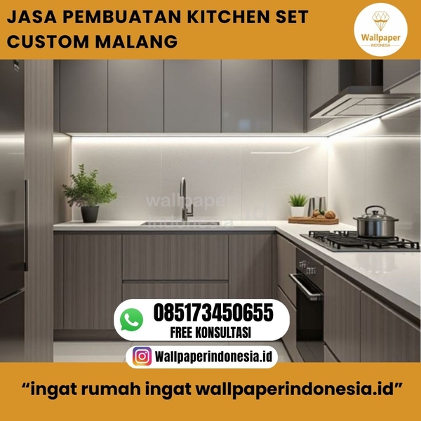 Download JASA PEMBUATAN KITCHEN SET CUSTOM MALANG