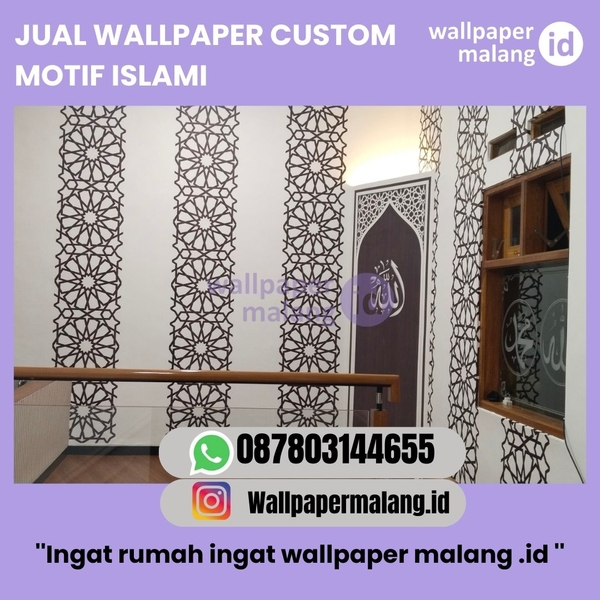 Download JUAL WALLPAPER CUSTOM MOTIF ISLAMI