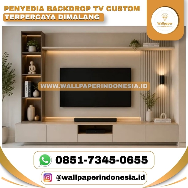 Download PENYEDIA BACKDROP TV CUSTOM TERPERCAYA DIMALANG