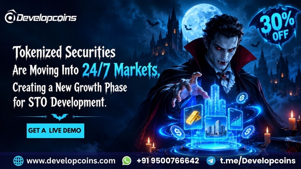 Download Tokenized Securities Are Moving Into 247 Markets, Creating a New Growth Phase for STO Development - i want the iamge  vampire theme i want the image right side iamge lefts side empty space for the.jpg
