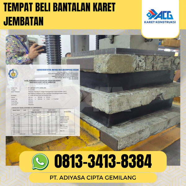 Download Tempat beli bantalan karet jembatan