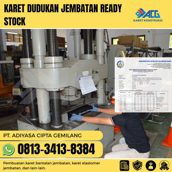 Download Karet dudukan jembatan ready stock