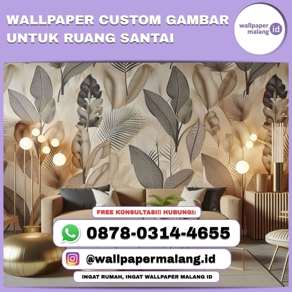 Download Wallpaper custom gambar untuk ruang santai