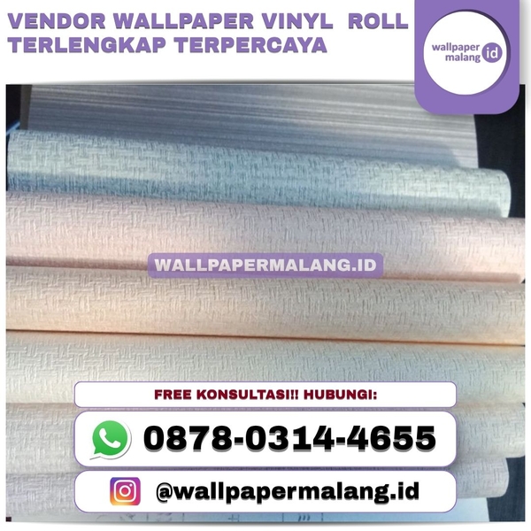 Download VENDOR WALLPAPER VINYL ROLL TERLENGKAP TERPERCAYA